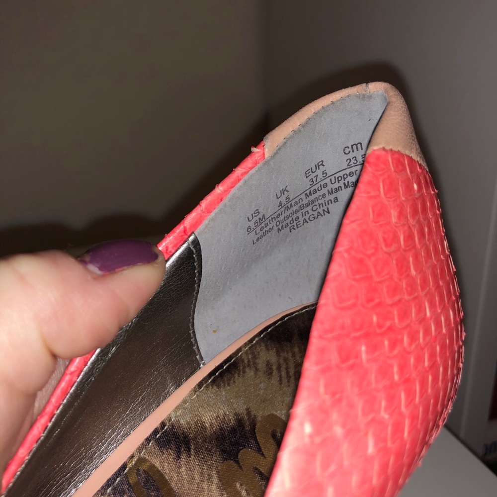 Sam Edelman Reagan Peep-Toe Pump - Picture 7 of 10